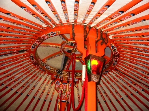 dormir dans une yourte � Montpellier